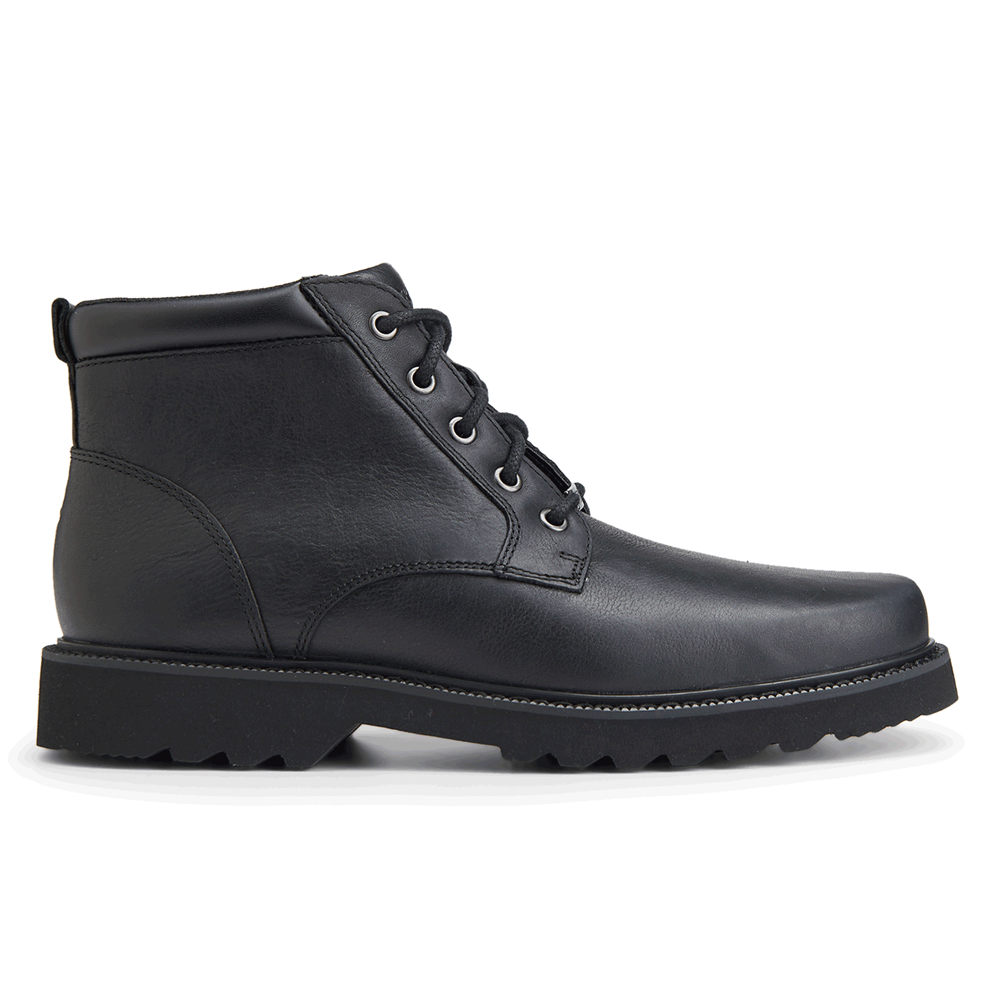 Botas Rockport Hombre Mexico - Northfield Waterproof Plain Toe Negros - DALYO2096